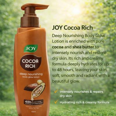 JOY COCOA RICH DEEP NOURISHING BODY GLOW LOTION