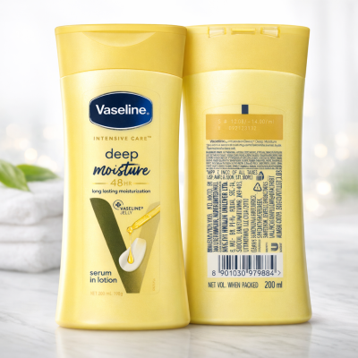 VASELINE DEEP MOISTURE BODY LOTION