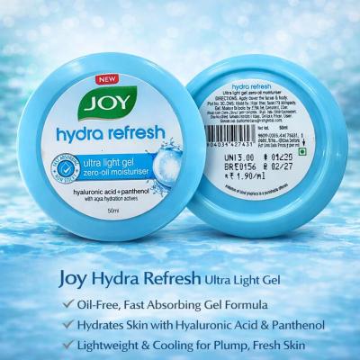 JOY HYDRA REFRESH ULTRA LIGHT GEL ZERO OIL MOISTURISER